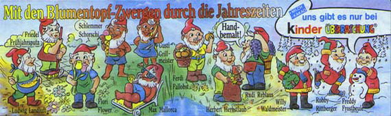 30 Mit den Blumentopf-Zwergendurch dieJahreszeiten 1994