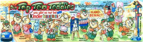 33 Top Ten Teddies 1995