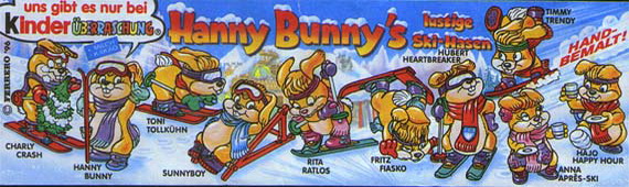 34 Hanny Bunnys lustige Skihasen 1996