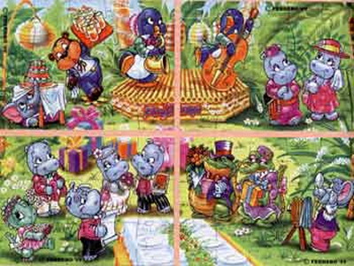 41 Happy Hippo Hochzeit