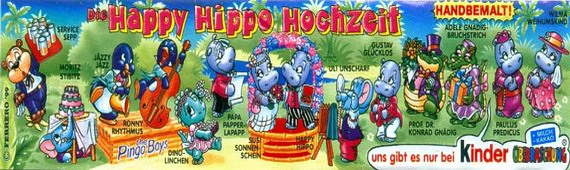 44 Die Happy Hippo Hochzeit 1999