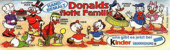 9 Donalds Flotte Familie 1987